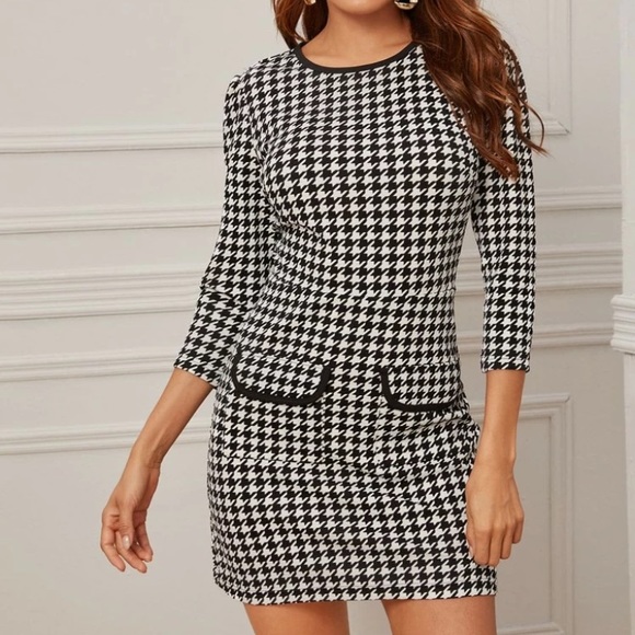 SHEIN Dresses & Skirts - Houndstooth dress